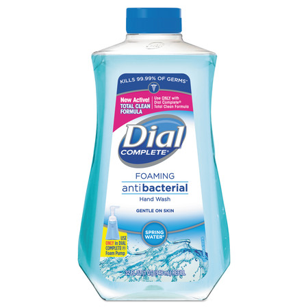 Dial Antibacterial Foaming Hand Wash, Spring Water Scent, 32 oz Bottle 09026